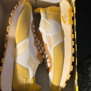 Circus by Sam Edelman Yellow and White Athletic Shoes